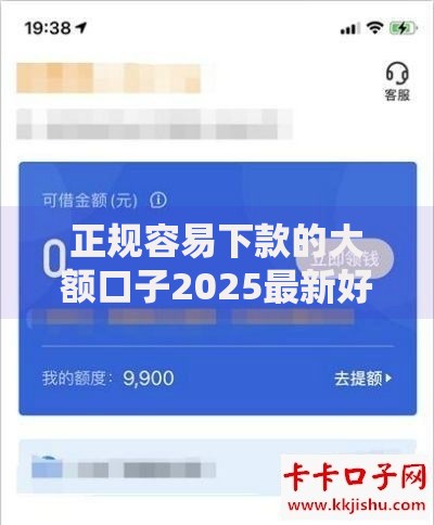 正规容易下款的大额口子2025最新好批秒过信用卡通道