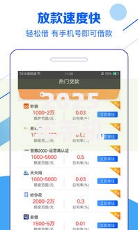 2025年手机贷款正规平台下款最快前十名热门排行推荐
