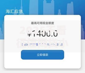 2025不看征信网贷小额秒下款热门应急借贷新途径