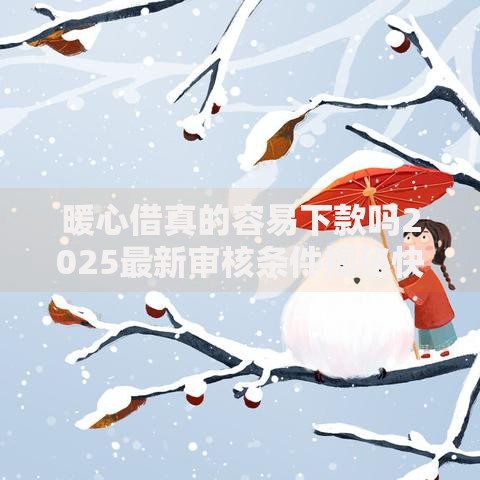 暖心借真的容易下款吗2025最新审核条件揭秘快速到账攻略