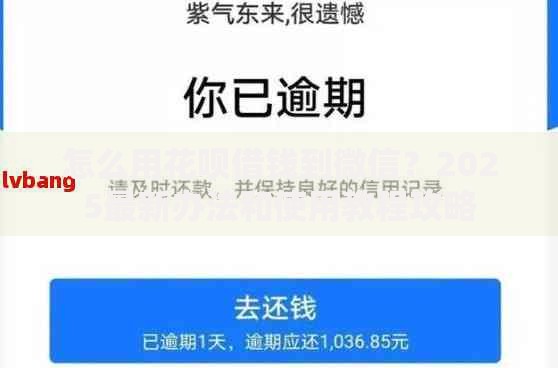 怎么用花呗借钱到微信?2025最新办法和使用教程攻略 怎么用花呗借钱到微信?2025最新办法和使用教程攻略