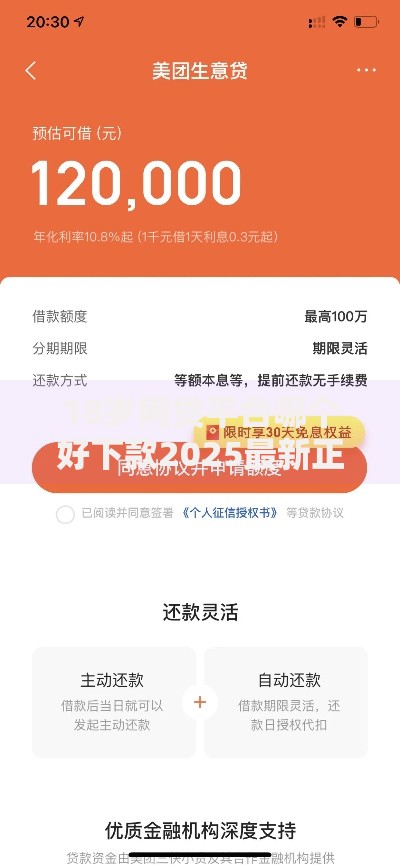 18岁网贷平台哪个好下款2025最新正规低息容易通过