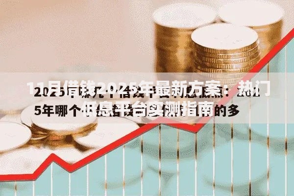 11月借钱2025年最新方案：热门低息平台实测指南