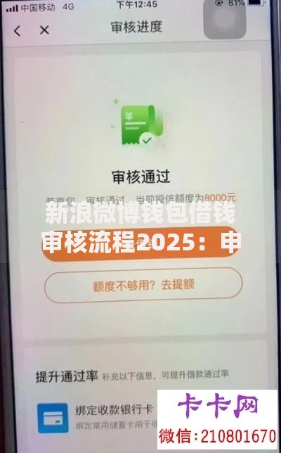 新浪微博钱包借钱审核流程2025：申请放款全攻略