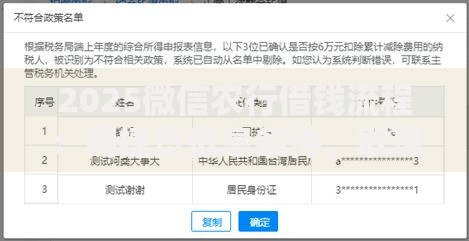 2025微信农行借钱流程：网捷贷低息条件、取现指南及利率最新政策