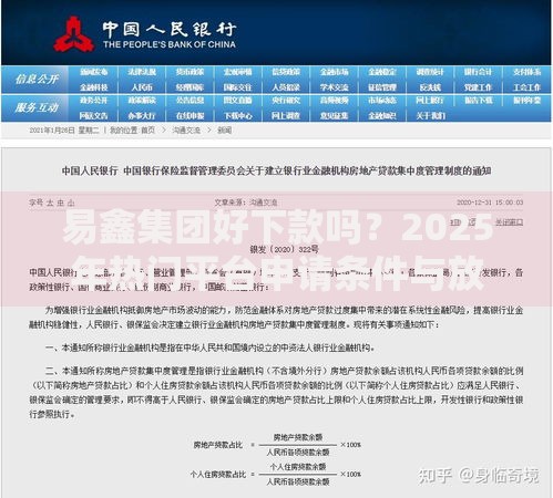 易鑫集团好下款吗？2025年热门平台申请条件与放款速度解析