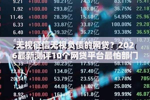无视征信无视负债的网贷？2026最新测评10个网贷平台最怕部门
