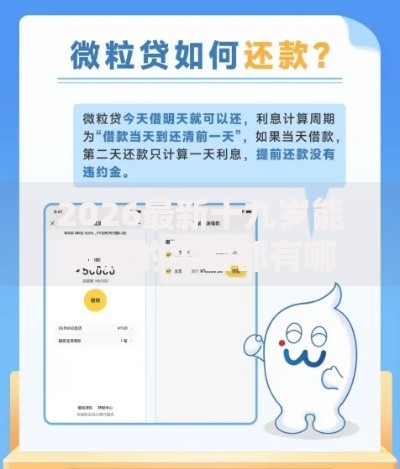 2026最新十九岁能贷款的平台都有哪些（支持微信），7个黑户0门槛贷款口子无私分享