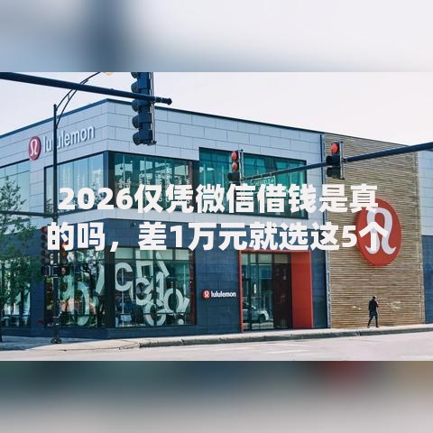 2026仅凭微信借钱是真的吗，差1万元就选这5个平台