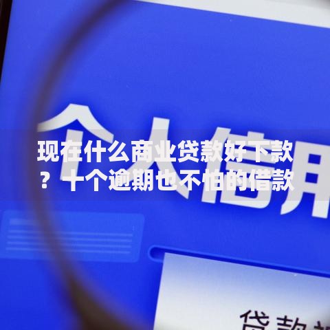 现在什么商业贷款好下款？十个逾期也不怕的借款平台能贷款