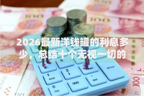 2026最新洋钱罐的利息多少，总结十个无视一切的网贷口子！