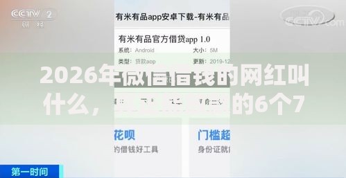 2026年微信借钱的网红叫什么，真正能放款的6个70岁可以贷款的平台推荐