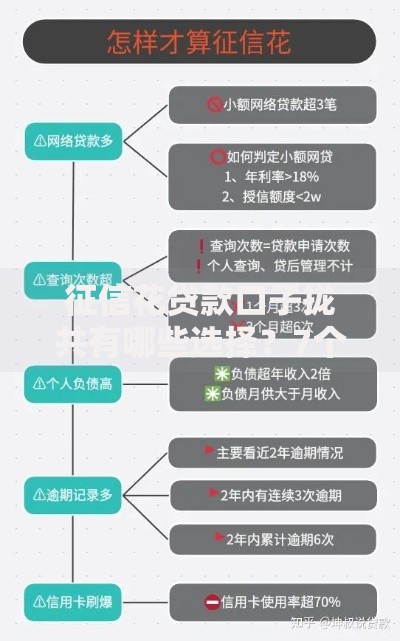 征信花贷款口子拢共有哪些选择？7个容易贷款平台详解
