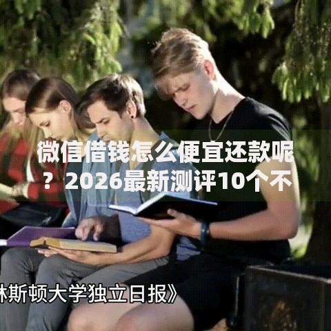 微信借钱怎么便宜还款呢？2026最新测评10个不需要审核的贷款平台