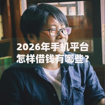 2026年手机平台怎样借钱有哪些？推荐8个容易下款的平台