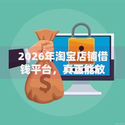 2026年淘宝店铺借钱平台，真正能放款的6个借款平台可以贷款20万推荐