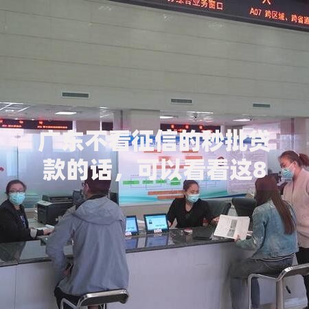 广东不看征信的秒批贷款的话,可以看看这8个哪些网贷平台正规 广东不看征信的秒批贷款的话,可以看看这8个哪些网贷平台正规