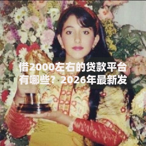 借2000左右的贷款平台有哪些？2026年最新发的5款贷款口子