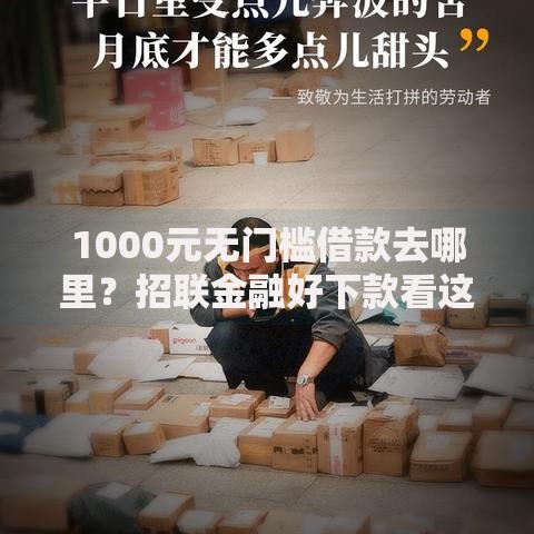 1000元无门槛借款去哪里？招联金融好下款看这5个平台