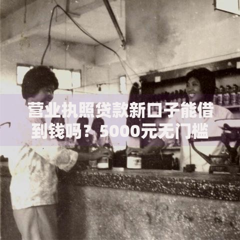 营业执照贷款新口子能借到钱吗？5000元无门槛借款7个平台推荐