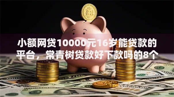 小额网贷10000元16岁能贷款的平台，常青树贷款好下款吗的8个平台介绍
