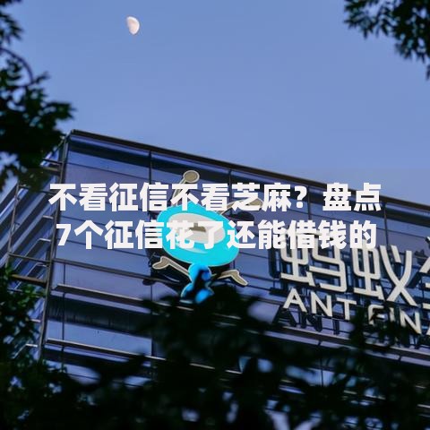 不看征信不看芝麻?盘点7个征信花了还能借钱的平台给你参考 不看征信不看芝麻?盘点7个征信花了还能借钱的平台给你参考