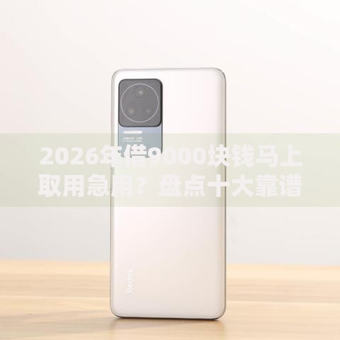 2026年借9000块钱马上取用急用？盘点十大靠谱借钱快的平台