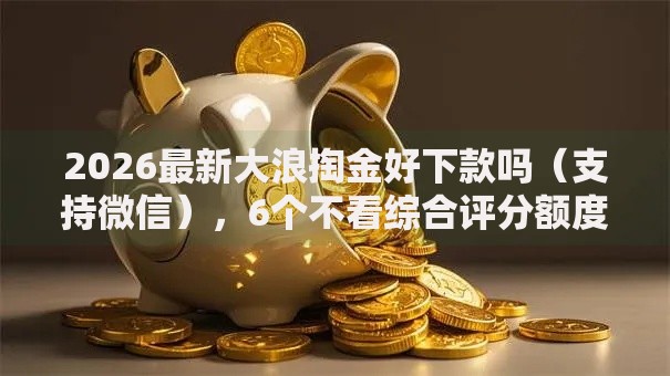 2026最新大浪掏金好下款吗（支持微信），6个不看综合评分额度高下款快平台无私分享