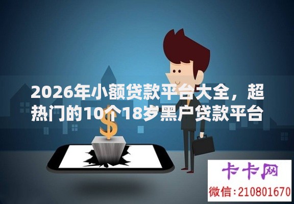 2026年小额贷款平台大全，超热门的10个18岁黑户贷款平台推荐