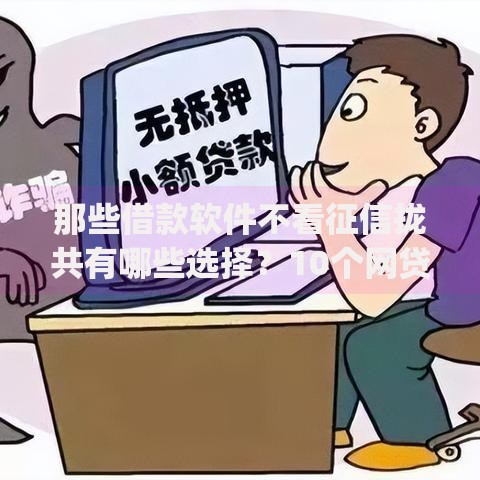 那些借款软件不看征信拢共有哪些选择？10个网贷黑户必过app详解