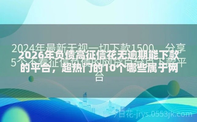 2026年负债高征信花无逾期能下款的平台,超热门的10个哪些属于网贷平台推荐 2026年负债高征信花无逾期能下款的平台,超热门的10个哪些属于网贷平台推荐