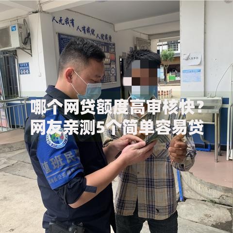 哪个网贷额度高审核快？网友亲测5个简单容易贷款平台盘点