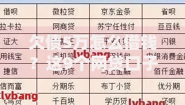 欠债5万怎么借钱？这9个网贷口子大全平台值得一试