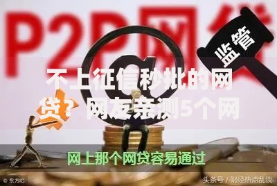 不上征信秒批的网贷？网友亲测5个网贷通过率高的平台盘点