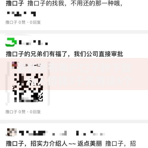 最新发布黑户口子秒下款，私人借钱3千元有这6个渠道