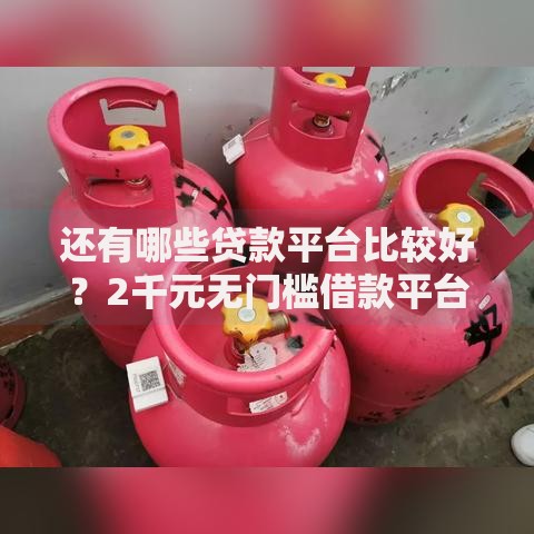 还有哪些贷款平台比较好？2千元无门槛借款平台推荐，5个黑户一定能过的平台盘点