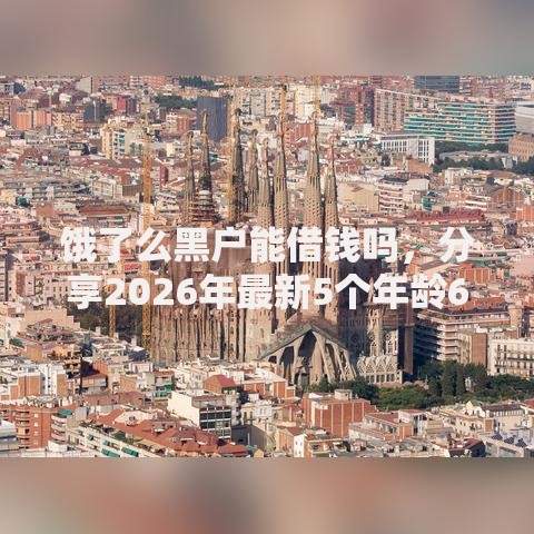 饿了么黑户能借钱吗，分享2026年最新5个年龄65了可以申请的网贷平台