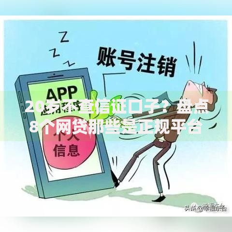 20岁不查信证口子？盘点8个网贷那些是正规平台给你参考