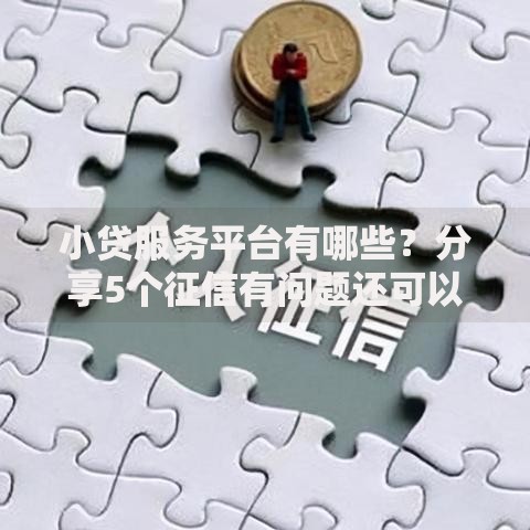 小贷服务平台有哪些？分享5个征信有问题还可以借钱出来的平台