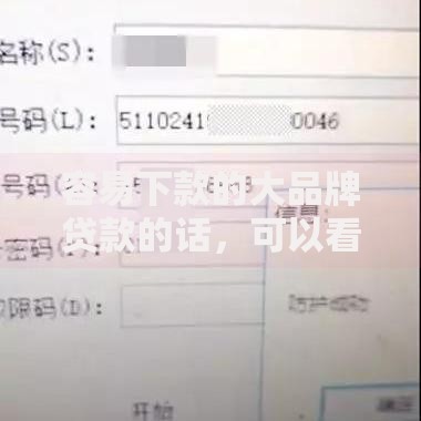 容易下款的大品牌贷款的话，可以看看这7个借钱的平台100%能借到18周岁