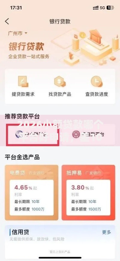 2026小额贷款哪个平台好申请，差1000元就选这8个平台
