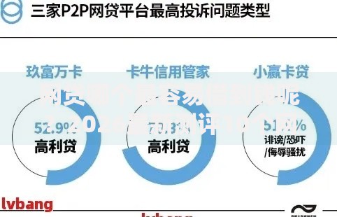 网贷哪个最容易借到钱呢？2026最新测评10个网贷投诉平台官网
