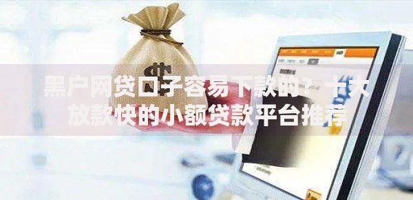黑户网贷口子容易下款的？十大放款快的小额贷款平台推荐