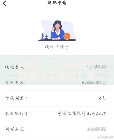 网友：工行现金分期审核不通过？求介绍几款61岁一63岁贷款平台