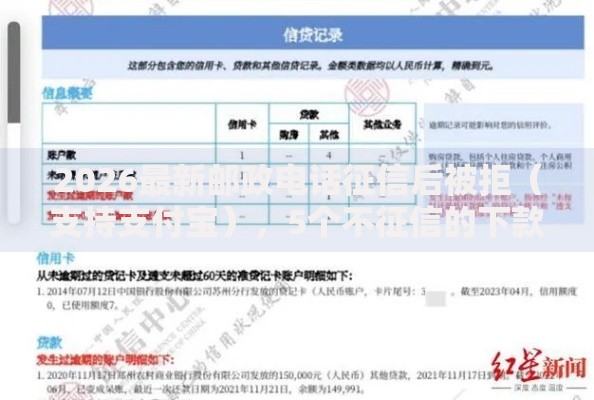 2026最新邮政电话征信后被拒（支持支付宝），5个不征信的下款平台看无私分享