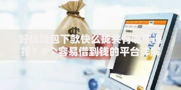好优钱包下款快么拢共有哪些选择？9个容易借到钱的平台详解