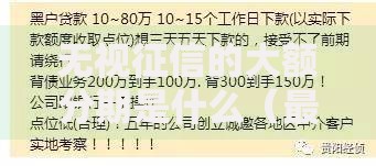 无视征信的大额分期是什么（最新发布！）10个2025黑户借款必下口子