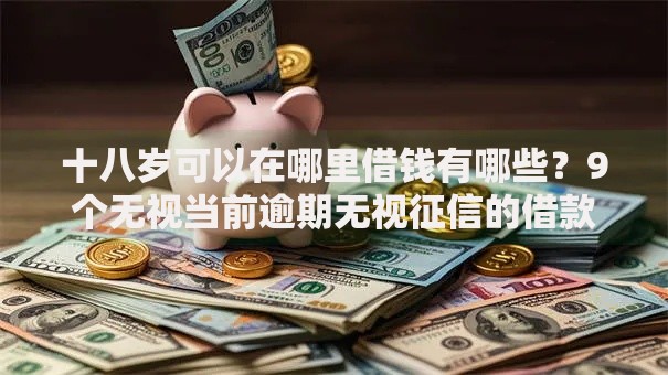 十八岁可以在哪里借钱有哪些？9个无视当前逾期无视征信的借款口子推荐给你
