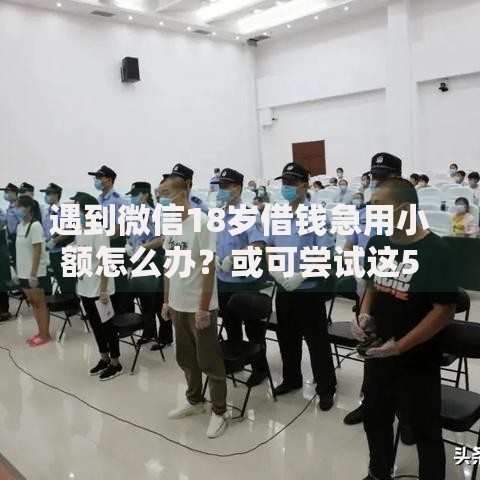 遇到微信18岁借钱急用小额怎么办？或可尝试这5个网贷大数据平台