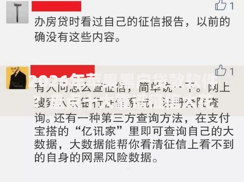 2026年苹果黑户贷款软件？盘点十大靠谱征信太花了也能借钱的平台